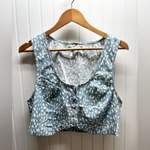 Free People Revolve Bennett Top Size S Festival Vest Tank